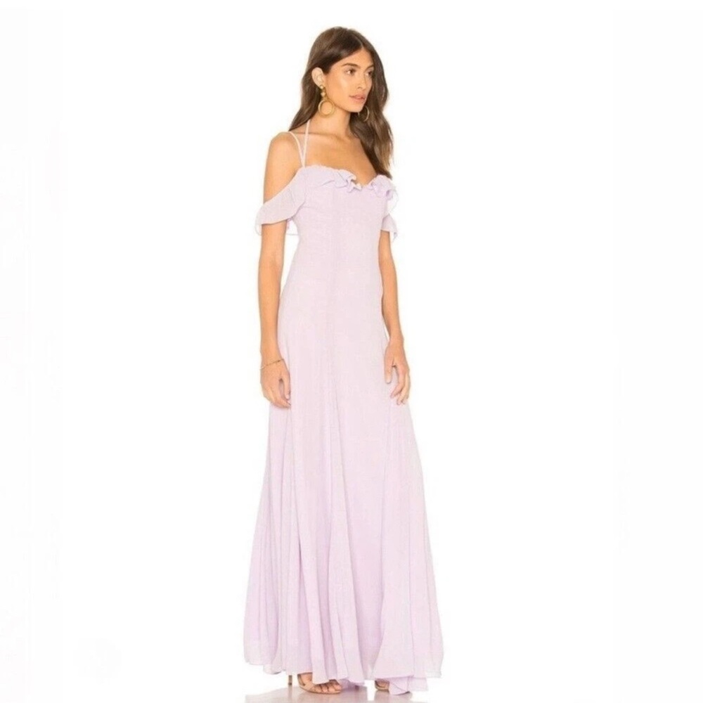 Lovers and Friends Leann Formal Gown in Pastel Lilac Size S from REVOLVE NWT